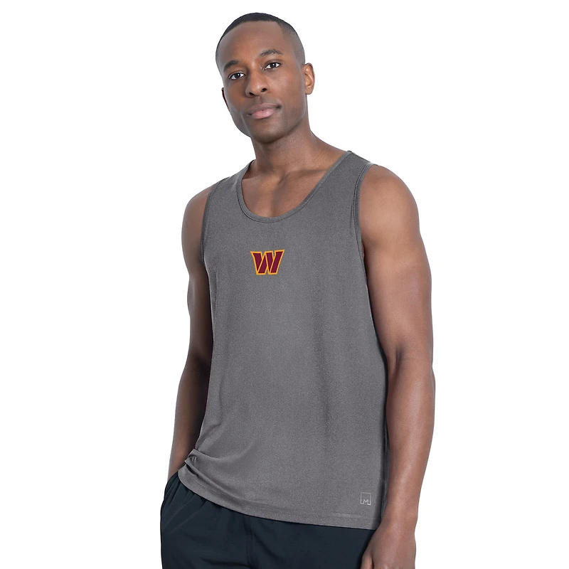 Men's MSX by Michael Strahan Charcoal Washington Commanders Energy Tank Top