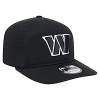 Casquette ajustable New Era Washington Commanders 19TWENTY noire/blanche pour homme