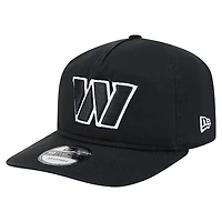 Casquette ajustable New Era Washington Commanders 19TWENTY noire/blanche pour homme