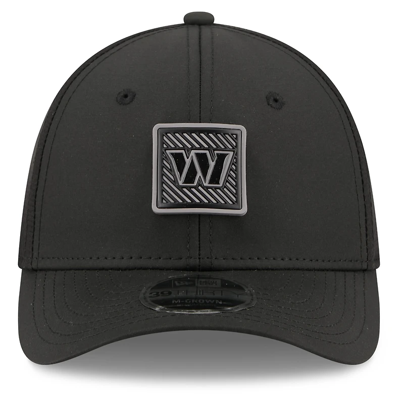 Men's New Era  Black Washington Commanders 2026 NFL Training Camp 39THIRTY Flex Hat