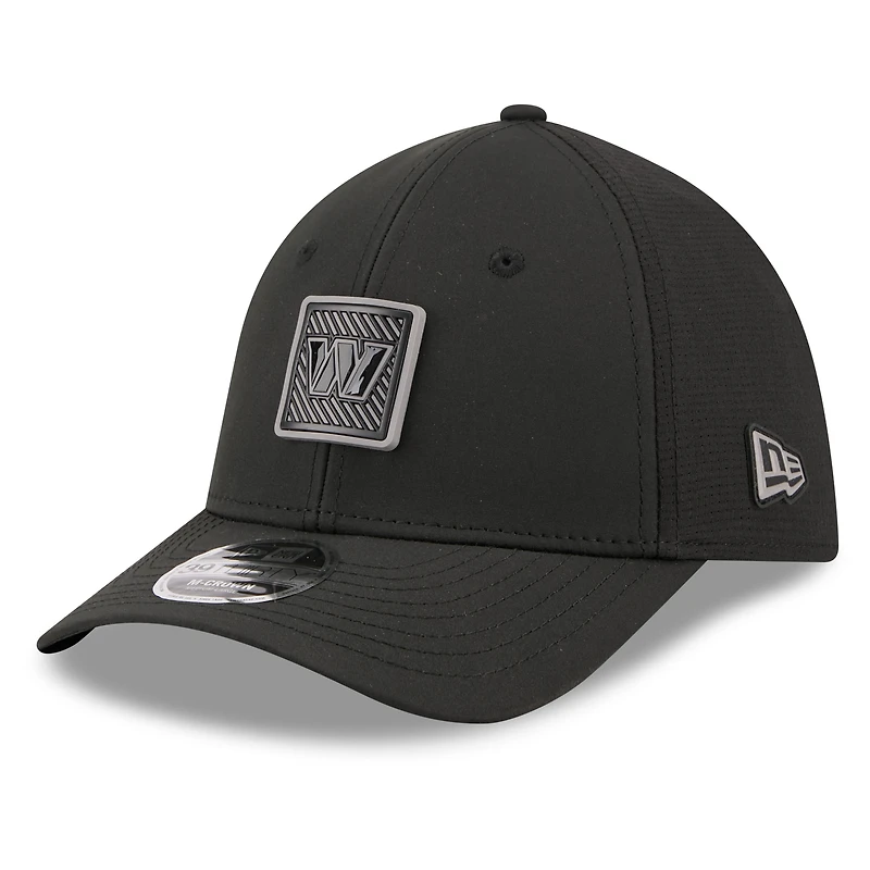 Casquette New Era noire Washington Commanders 2026 NFL Training Camp 39THIRTY Flex pour homme