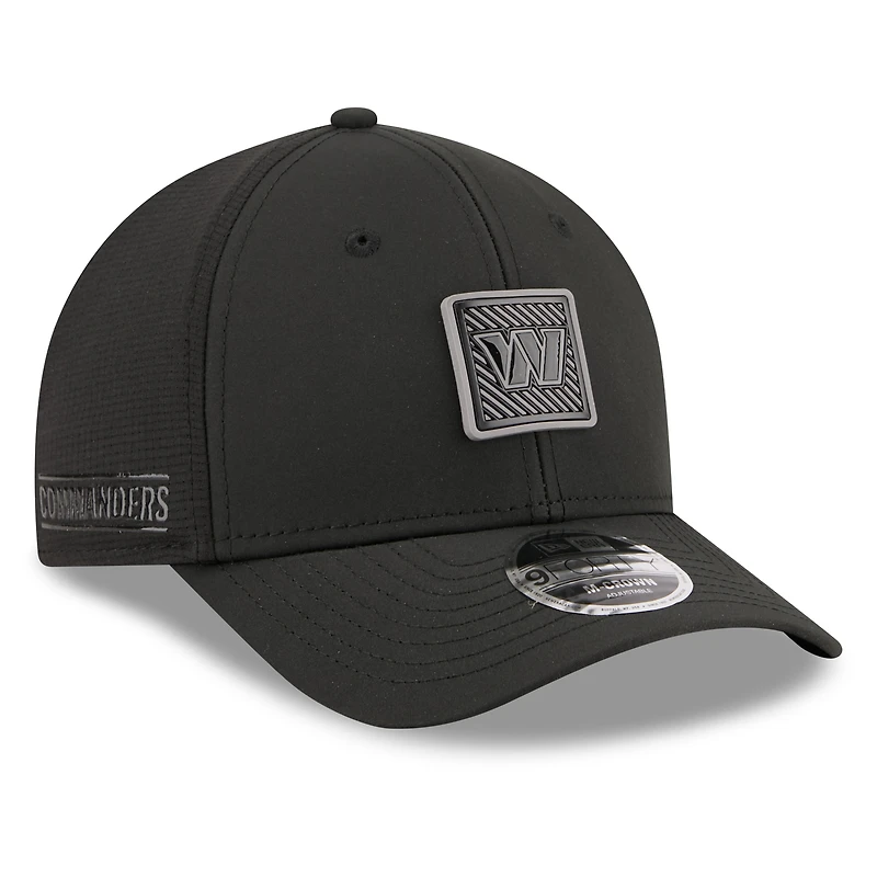 Casquette ajustable New Era noire Washington Commanders 2026 NFL Training Camp 9FORTY pour homme