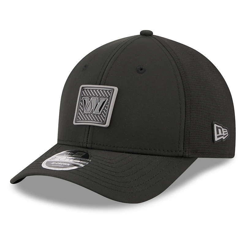 Men's New Era Black Washington Commanders 2026 NFL Training Camp 9FORTY Adjustable Hat