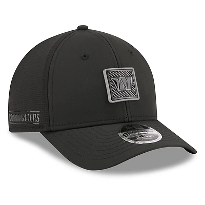 Men's New Era Black Washington Commanders 2026 NFL Training Camp 9FORTY Adjustable Hat