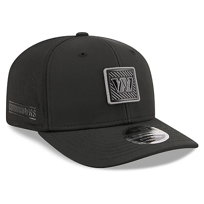 Men's New Era Black Washington Commanders 2026 NFL Training Camp 9SEVENTY Adjustable Hat