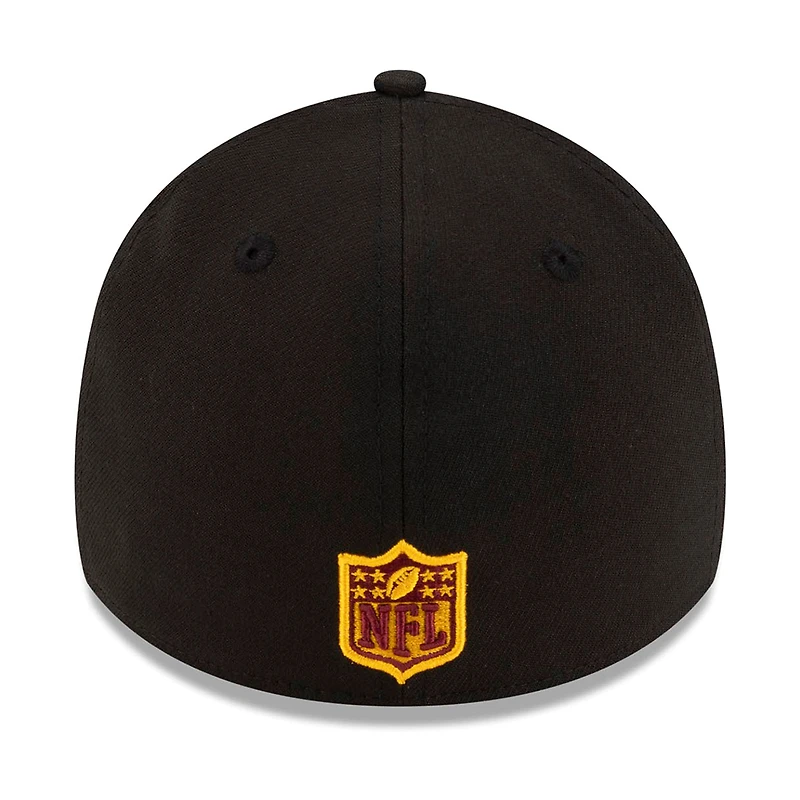 Men's New Era Black Washington Commanders Alternate 39THIRTY Flex Hat