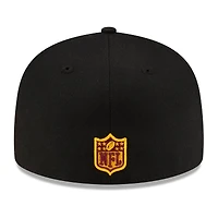 Men's New Era Black Washington Commanders Alternate 59FIFTY Fitted Hat