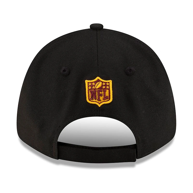 Casquette ajustable New Era noire Washington Commanders Alternate 9FORTY pour homme