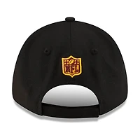 Casquette ajustable New Era noire Washington Commanders Alternate 9FORTY pour homme