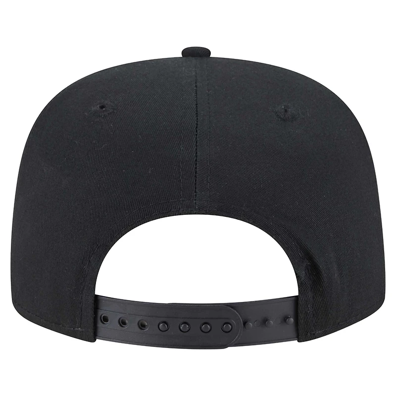 Men's New Era Black Washington Commanders B-Dub Golfer Snapback Hat