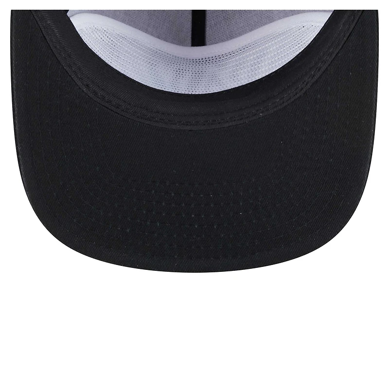 Men's New Era Black Washington Commanders B-Dub Golfer Snapback Hat