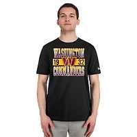 Men's New Era Black Washington Commanders City Team T-Shirt