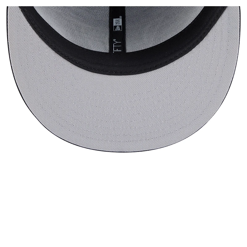 Men's New Era Black Washington Commanders Color Pop 59FIFTY Fitted Hat