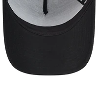 Men's New Era Black Washington Commanders Domain 9FORTY A-Frame Trucker Adjustable Hat