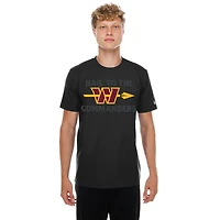 Men's New Era Black Washington Commanders Hail to the T-Shirt