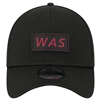 Men's New Era  Black Washington Commanders Scoreboard 39THIRTY Flex Hat
