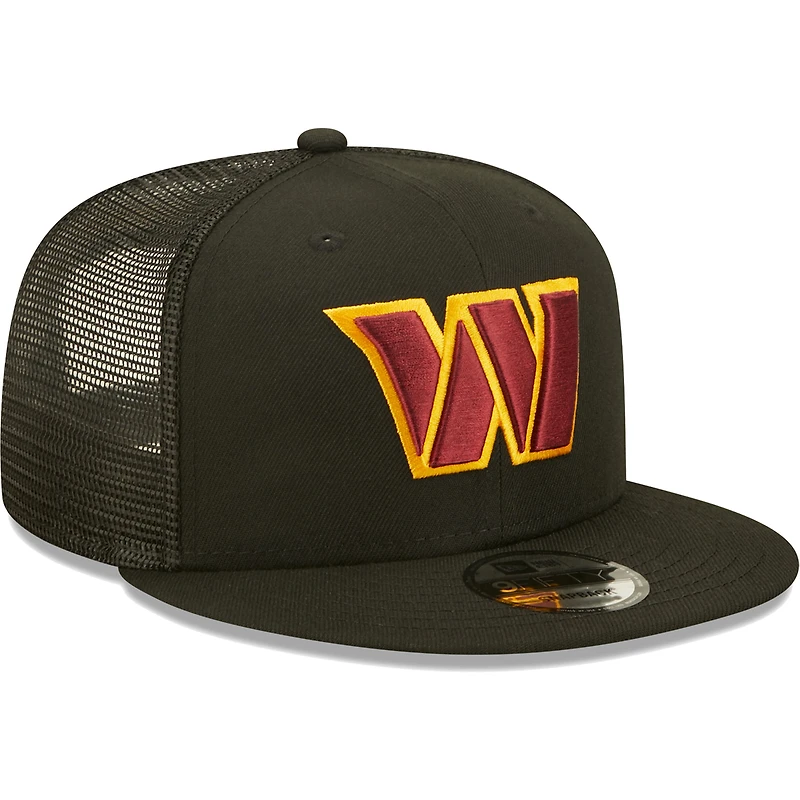 Casquette trucker New Era 9FIFTY pour homme, bordeaux, Washington Commanders Core Team