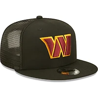 Casquette trucker New Era 9FIFTY pour homme, bordeaux, Washington Commanders Core Team