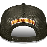 Men's New Era  Burgundy Washington Commanders Core Team 9FIFTY Trucker Snapback Hat