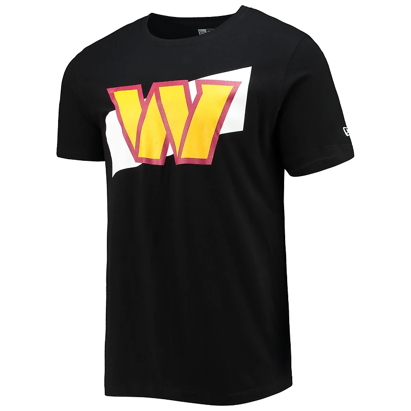 Men's New Era Black Washington Commanders T-Shirt