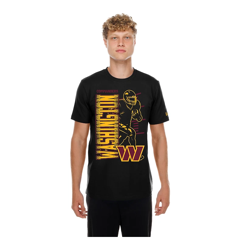 Men's New Era Black Washington Commanders Training Camp T-Shirt