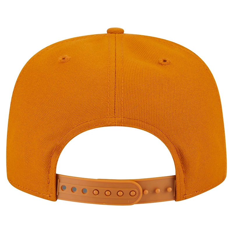 Men's New Era  Brown Washington Commanders Color Pack A-Frame 9FIFTY Snapback Hat