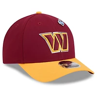 Men's New Era  Burgundy/Gold Washington Commanders 2026 NFL Draft 9FORTY M-Crown Adjustable Hat