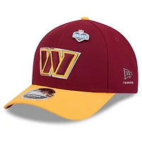 Men's New Era  Burgundy/Gold Washington Commanders 2026 NFL Draft 9FORTY M-Crown Adjustable Hat