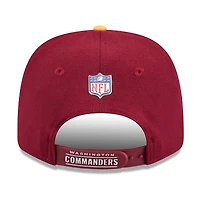 Men's New Era  Burgundy/Gold Washington Commanders 2026 NFL Draft 9SEVENTY Adjustable Hat