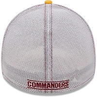 Men's New Era Burgundy/Gold Washington Commanders Team Banded 39THIRTY - Flex Hat