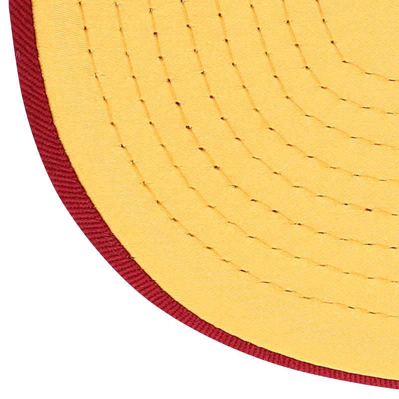 Casquette ajustable New Era 19TWENTY bordeaux/blanche Washington Commanders Patch pour homme