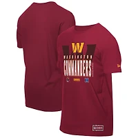 Men's New Era  Burgundy Washington Commanders 2025 NFL Training Camp T-Shirt