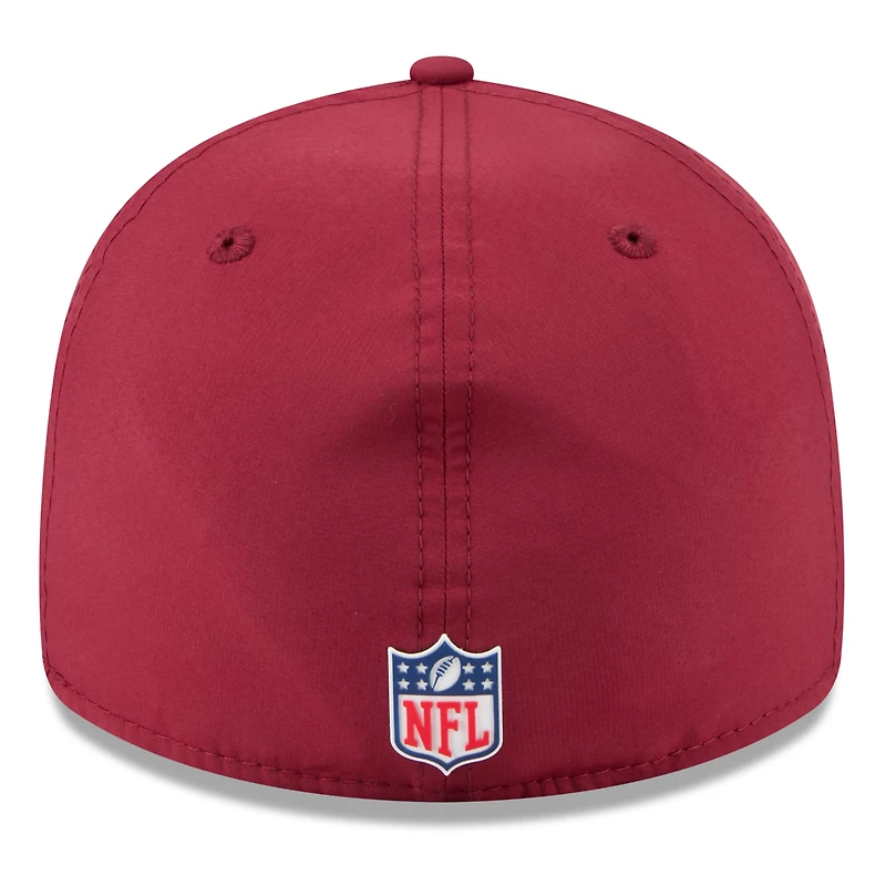 Men's New Era Burgundy Washington Commanders 2025 Sideline  Retro Crown 59FIFTY Fitted Hat