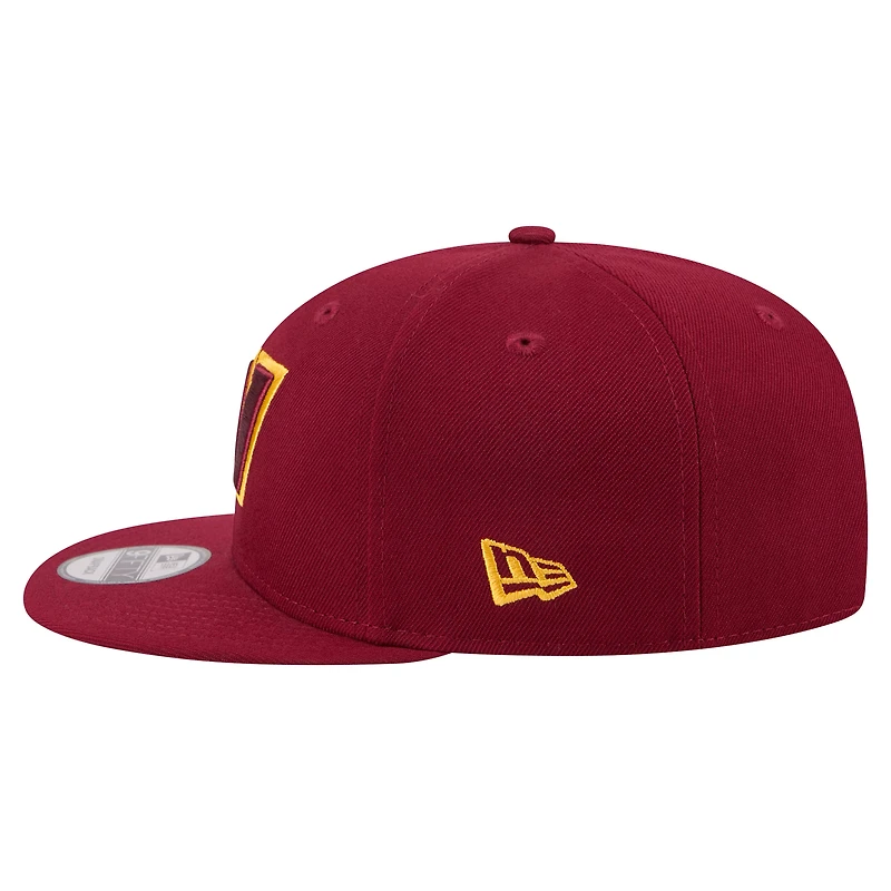 Men's New Era Burgundy Washington Commanders 9FIFTY Snapback Hat