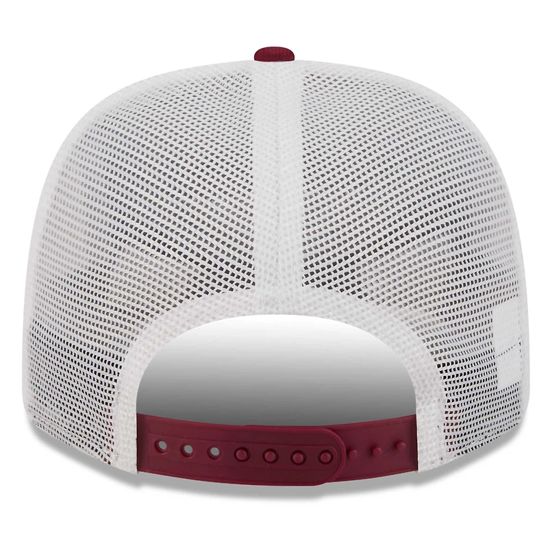 Men's New Era  Burgundy Washington Commanders 9SEVENTY Trucker Adjustable Hat