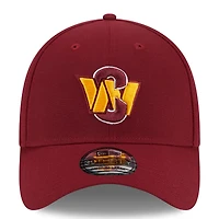 Men's New Era Burgundy Washington Commanders City Originals 39THIRTY Flex Hat