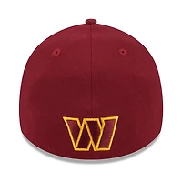 Men's New Era Burgundy Washington Commanders City Originals 39THIRTY Flex Hat
