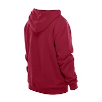 Sweat à capuche rétro authentique Washington Commanders Combine bordeaux New Era pour homme