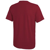 T-shirt New Era bordeaux Washington Commanders Combine Authentic Training Huddle Up pour hommes