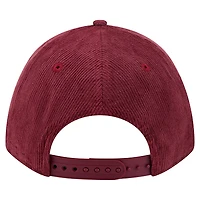 Men's New Era Burgundy Washington Commanders Cord Corduroy 9FORTY A-Frame Adjustable Hat