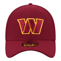 Men's New Era  Burgundy Washington Commanders Core Team 39THIRTY Flex Hat