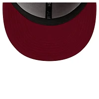Men's New Era  Burgundy Washington Commanders Core Team Script 9FIFTY Snapback Hat