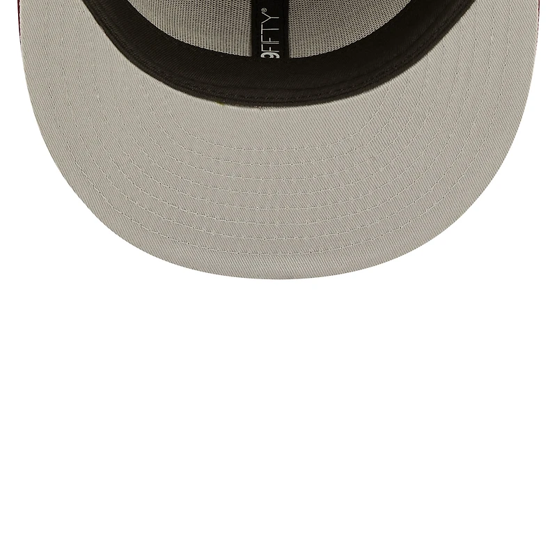 Men's New Era Burgundy Washington Commanders Flawless 59FIFTY Fitted Hat