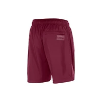 Short de match New Era bordeaux Washington Commanders pour homme
