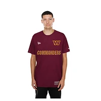 T-shirt New Era bordeaux Washington Commanders Match pour homme