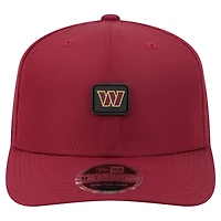 Casquette ajustable New Era pour homme, bordeaux, Washington Commanders Micro Badge 9SEVENTY