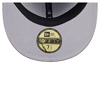 Casquette ajustée surdimensionnée 59FIFTY Washington Commanders bordeaux New Era pour homme