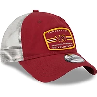 Men's New Era  Burgundy Washington Commanders Property Trucker 9TWENTY Adjustable Hat