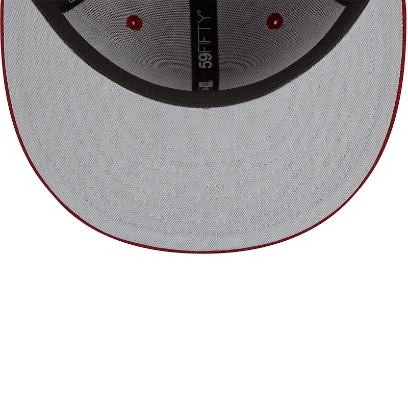 NWE WASHNFL BOURGOGNE NFL ÉQUIPE DE BASE 59FIFTY HATMENHIC