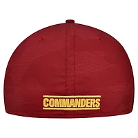 Men's New Era  Burgundy Washington Commanders Tonal Camo 39THIRTY Stretch Fit Hat